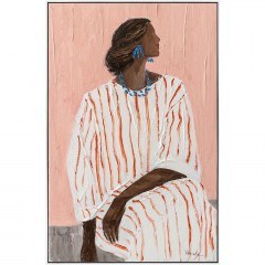Handmade Painting Woman 00.05.50054 60x90cm Multi