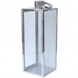 Lantern 00.07.77030 17,2x18x53cm Silver SILVER