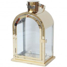 Lantern 00.07.77033 16,5x11,5x28,5cm Gold GOLD
