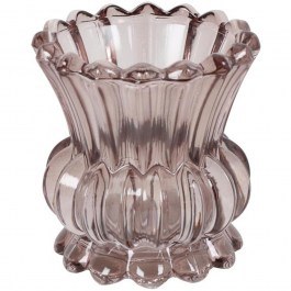 Tealight Candlestick 013.826179 8,5x7,5cm Light Brown LIGHT BROWN