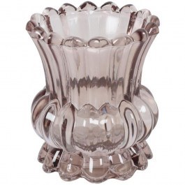 Tealight Candlestick 013.826180 9,5x11cm Light Brown LIGHT BROWN