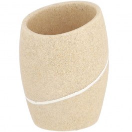 Cup Holder 06.61153104 7,2x6,5x9,8cm Stone Effect Beige BEIGE