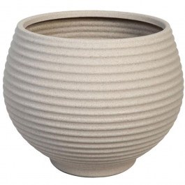 Plant Pot Naga Striped 030.NAGA 45ST D45x35cm Stone STONE
