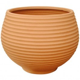 Plant Pot Naga Striped 030.NAGA 45IMP D45x35cm Impruneta Terracotta TERRACOTTA