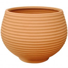 Plant Pot Naga Striped 030.NAGA 62IMP D62x47cm Impruneta Terracotta TERRACOTTA
