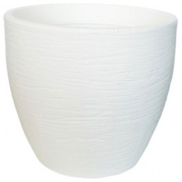Plant Pot Nemesis Rock 030.NEMESIS 50WH D50x50cm White WHITE