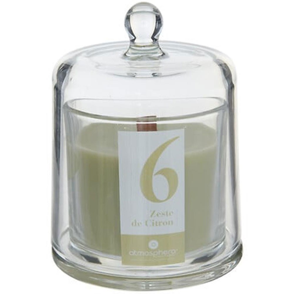 Αρωματικό Κερί Σε Δοχείο Lemon 07.214801F 10,8x14cm 240gr Clear-Olive