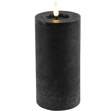 Decorative Led Candle 013.796895 7,5x15cm Black