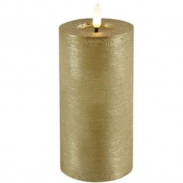 Decorative Led Candle 013.796911 7,5x15cm Gold GOLD