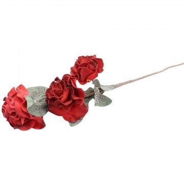 Τεχνητό Λουλούδι - Κλαδί Ορτανσία 012.862192110 100cm Red