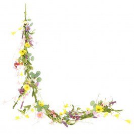Artificial Garland Daisies 012.862646557 150cm Multi-Yellow MULTI-YELLOW