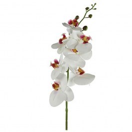 Artificial Flower - Branch Orchid 013.796069 83cm White WHITE