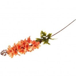 Artificial Flower - Branch Delphinium 012.852502191 85cm Orange ORANGE