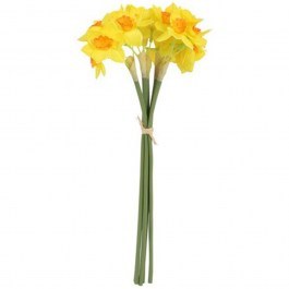 Artificial Bouquet Narcissus 013.821974 40cm Yellow YELLOW