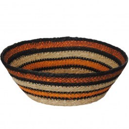 Handmade Basket 00.02.23130 D35x12cm Multi-Terracotta TERRACOTTA