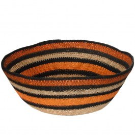 Handmade Basket 00.02.23131 D40x13cm Multi-Terracotta TERRACOTTA