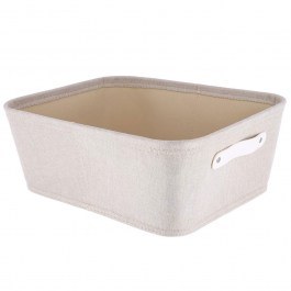 Storage Basket 06.10801161 39x31,5x15cm Ecru ECRU