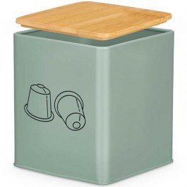 Capsule Container 029.10884 13,8x13,8x16,5cm Natural-Green GREEN