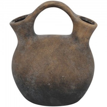 Vase 013.824331 18x20,5cm Brown