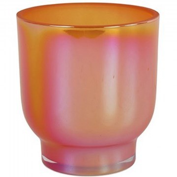 Candlestick 013.804133 9x10cm Orange