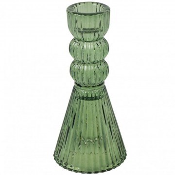 Candlestick 013.842031 6,5x15cm Green