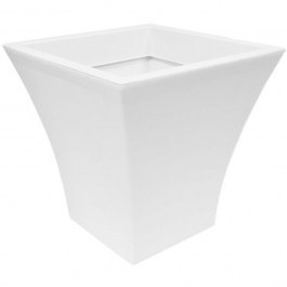 Plant Pot City Square 10.12.0043 40x40x45cm White WHITE