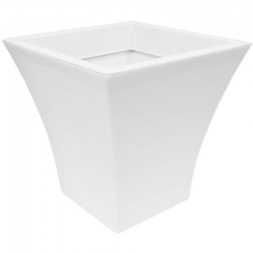 Plant Pot City Square 10.12.0043 40x40x45cm White
