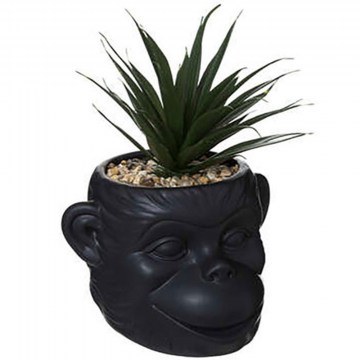 Artificial Plant In Plant Pot 07.179244 13,5x21,5cm Black