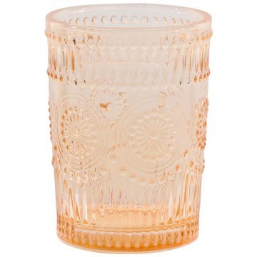 Water Glasses (Set 4Pcs) 03.32288 7,8x10cm 240ml Orange