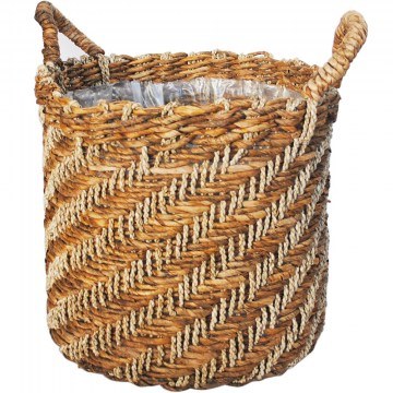 Storage Basket Abaca 024.305498C 45x43cm Natural