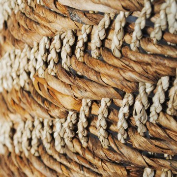 Καλάθι Αποθήκευσης Abaca 024.305498C 45x43cm Natural