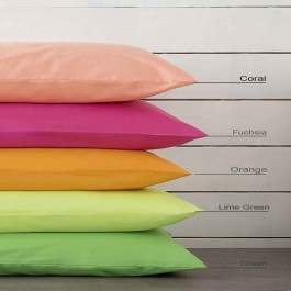 Bed Sheet Unicolors - Coral Nima CORAL