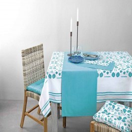 Placemats Set - Deep Aqua Nima AQUA