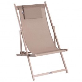 Deckchair Επαγγελματική Kea HM5076.03 59,5x102,5x94cm Champagne CHAMPAGNE