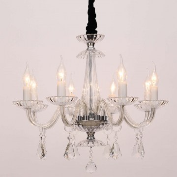 Chandelier 8Φ Blk80388Pcc Black