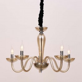 Chandelier 5Φ Blk82185Pcnc Cognac COGNAK