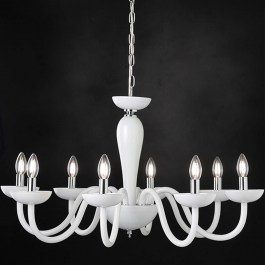 Πολυέλαιος 8Φ BLK82188PWC White WHITE