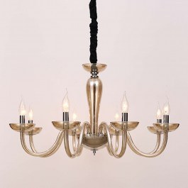 Πολυέλαιος 8Φ BLK82188PCNC Cognac COGNAK