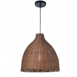 Ceiling Illuminant Ml1013011B Cane & Metal Brown BROWN