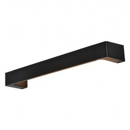 Φωτιστικό Τοίχου ZD810412LEDBK Black BLACK