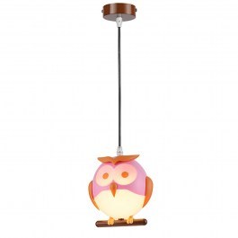 Kids Ceiling Illuminant Owl Zn160201Pp Pink & Orange PINK-ORANGE