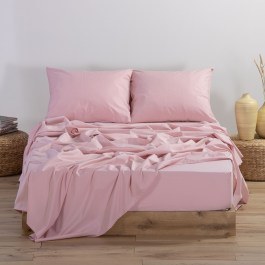 Σεντόνι Με Λάστιχο Basic Pink Nef Nef PINK
