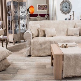 Decorative Pillowcase Chicago 01 Ecru Teoran ECRU