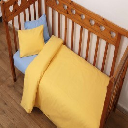 Σεντόνια Βρεφικά Σετ 2τμχ 3100 Κίτρινο Viopros YELLOW