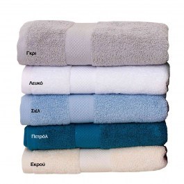 Πετσέτες Πενιέ Σετ 3τμχ Luxor Σιέλ Viopros CIEL