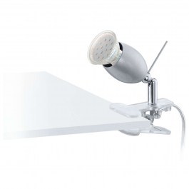 Illuminant Spot Led With Clip 93119 Silver Banny 1 Eglo SILVER
