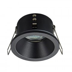 Φωτιστικό Σποτ Οροφής Χωνευτό S046 Black