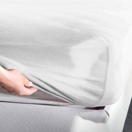 Σεντόνι Jersey Με Λάστιχο White La Luna WHITE