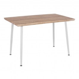 Table Dinning Sonama HM8334.02 With White Legs WHITE