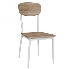 Chair Dinning Sonama HM8373.02 With White Legs WHITE
